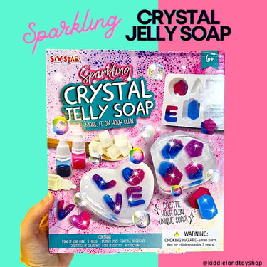 DIY Sparkling Crystal Jelly Soap Kit